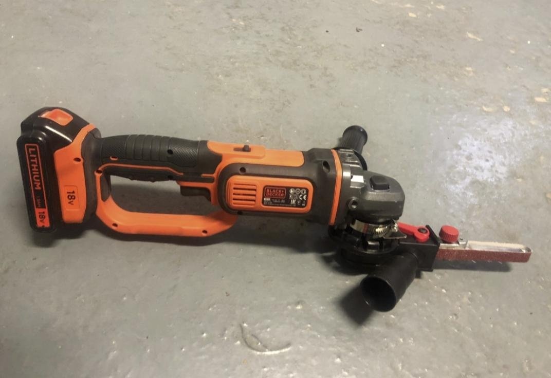 Насадка для абразивной ленты