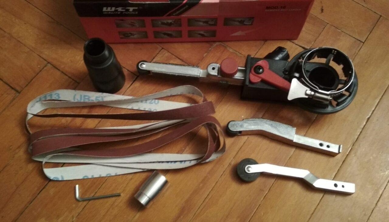 Насадка для абразивной ленты