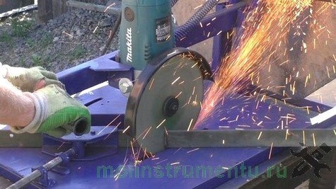 Станок для резки болгаркой, который можно разрезать
