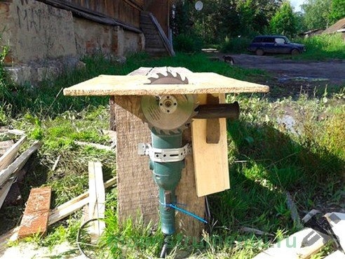 Циркулярная пила от болгарки