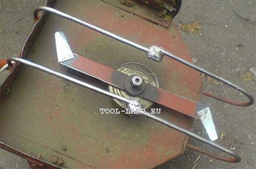 Самодельный нож для газонокосилки