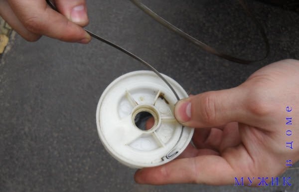 Замена пружины стартера