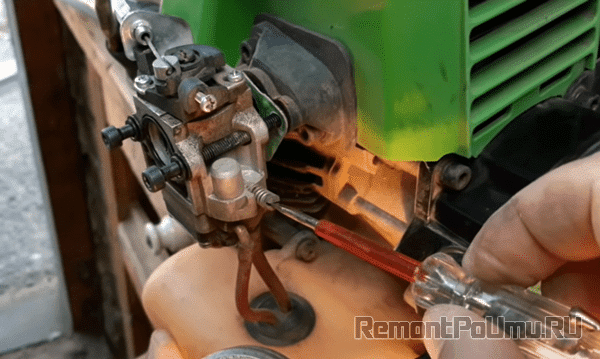 Регулировка карбюратора