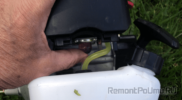 Кнопка заправки топлива