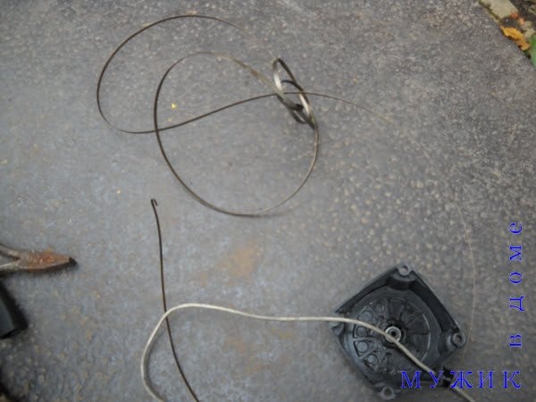 ремонт пружины стартера