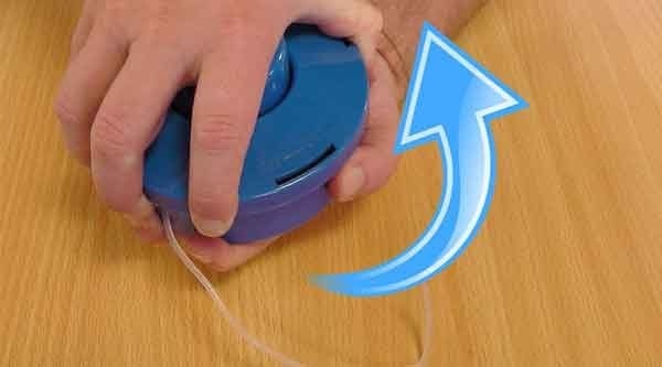 Замена лески триммера - заключительный этап процесса.
