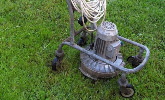 Косилка от старого пылесоса