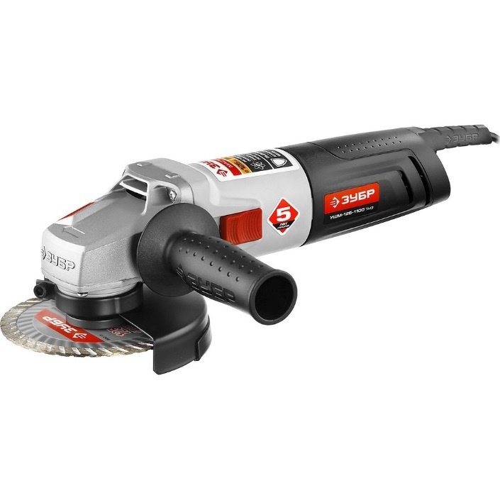 Ушм: зубр 125 1100 тм3