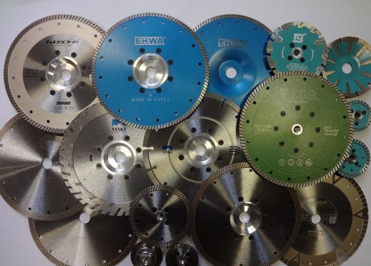 Сегментированный диск для сухой резки