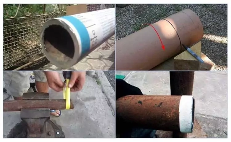 С помощью изоленты сделать разметку довольно просто