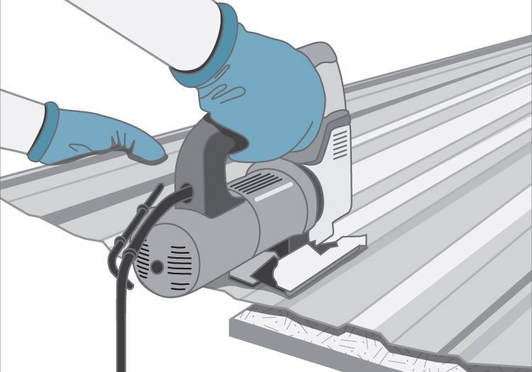 Вырезаем гофрокартон лобзиком