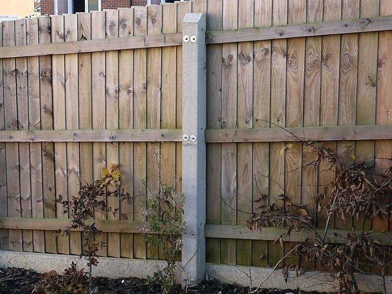 столбы для забора своими руками